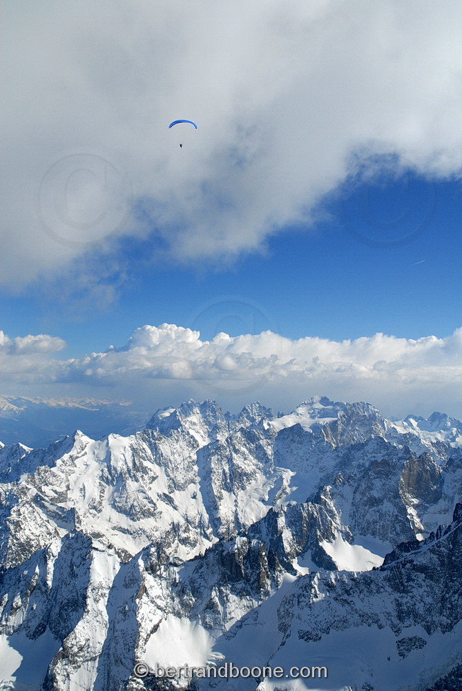 parapente a La Grave La Meije (05) France