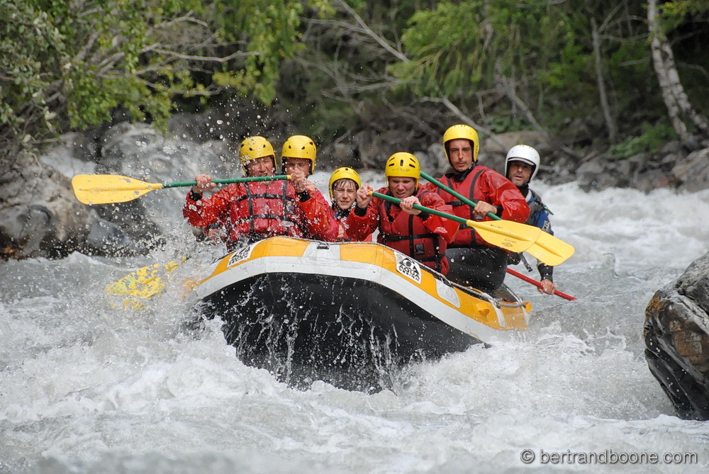 rafting sur la romanche,hautes alpes,france