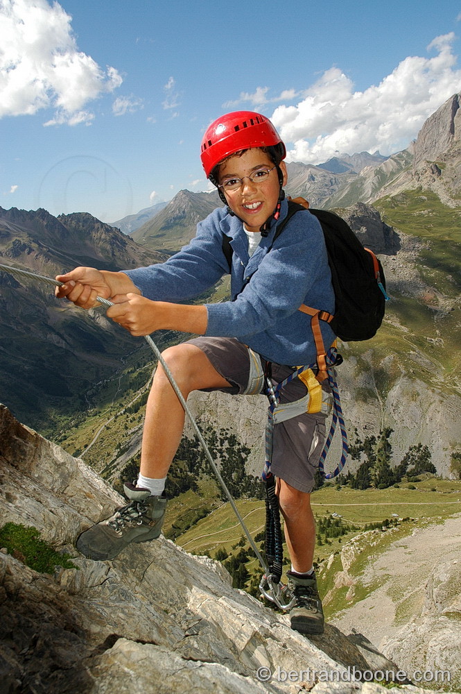 via ferrata de l'aiguillette du lauzet