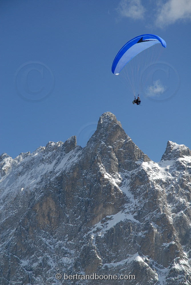 parapente a La Grave La Meije (05) France