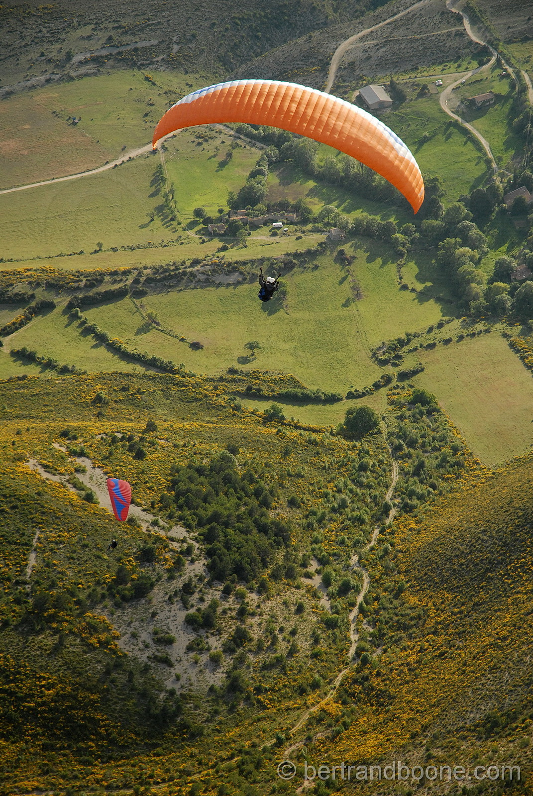 parapente dans le verdon