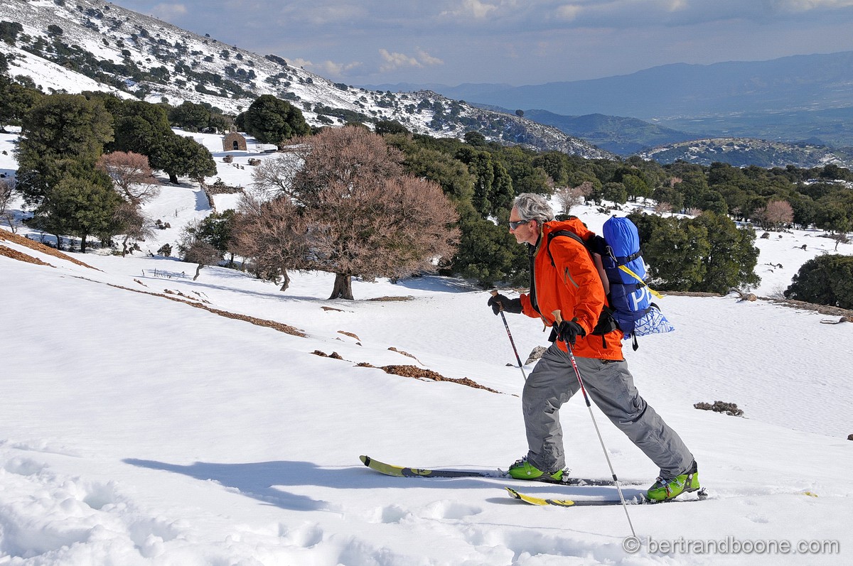 Snowkite trip en Crète