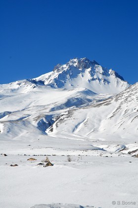Volcano Ercyes (3916m) Turkey
