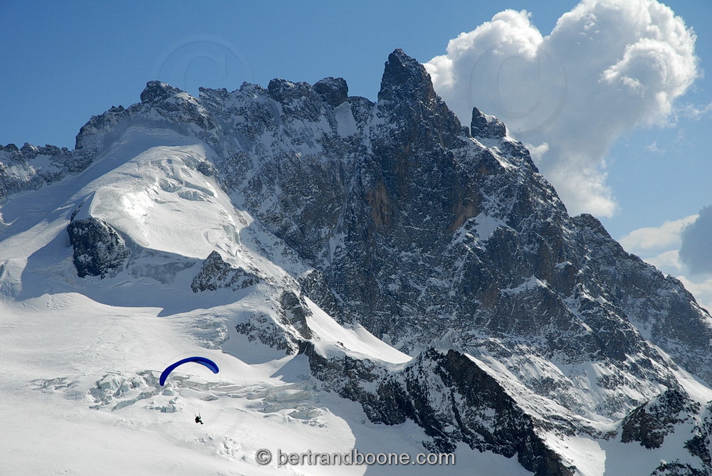 parapente a La Grave La Meije (05) France