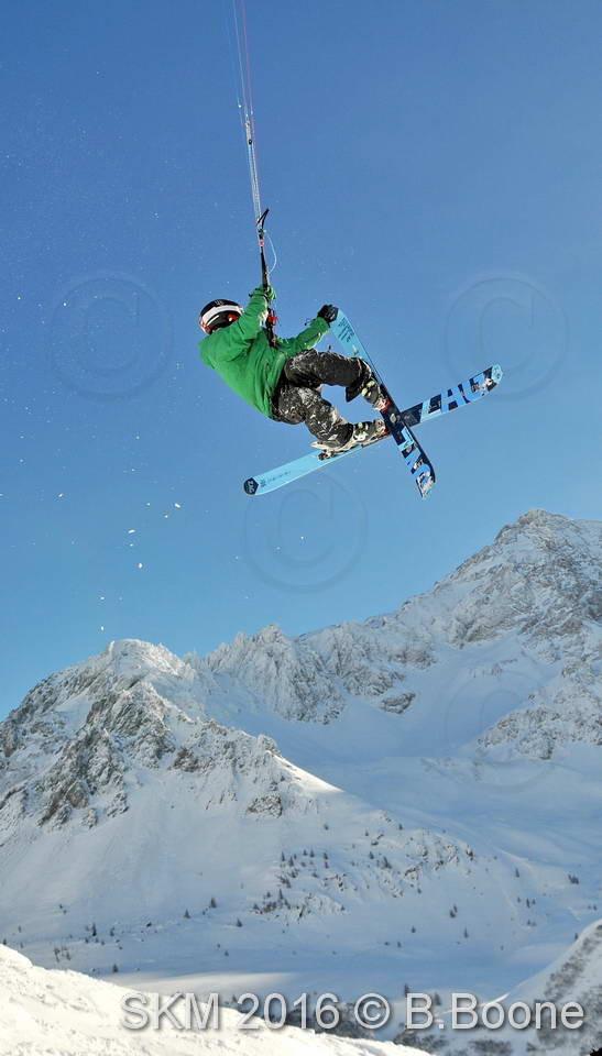 Snowkite Masters 2016 - Serre Chevalier - 05 France