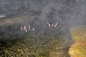 Jérome Josserand et Guillaume Chastagnol - snowkite en Islande