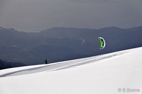 Trip Snowkite - Kitesurf en Crête (GR).Johann Civel .Psiloritis mountain