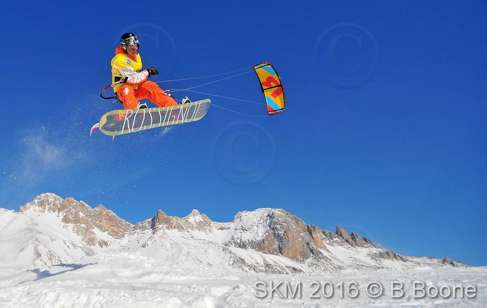 Snowkite Masters 2016 - Serre Chevalier - 05 France