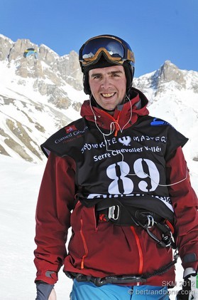 Bjorn Kaupang - Snowkite Masters 2012 - col du Lautaret (05) France