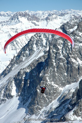 parapente a La Grave La Meije-Fr