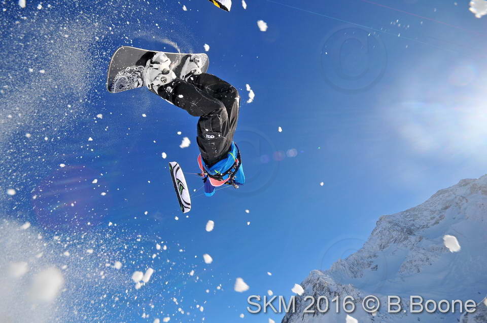 Snowkite Masters 2016 - Serre Chevalier - 05 France
