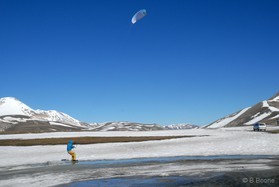 fabio ingrosso-snowkite-abruzzo-italie