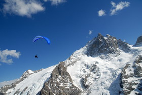 parapente a La Grave La Meije (05) France