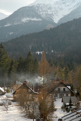 snowkite en Slovénie