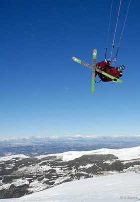 snowkite en sierra nevada (espagne) - f.ingrosso