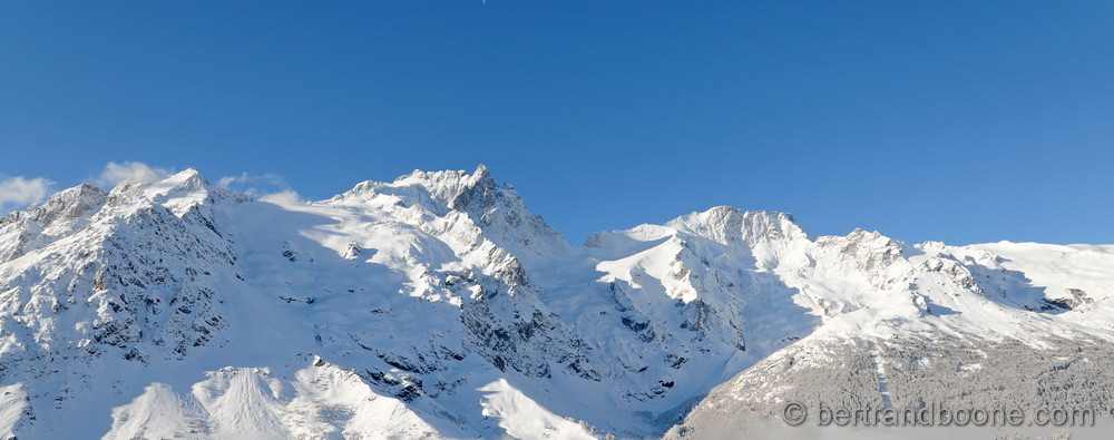 massif de La Meije - hautes alpes - france