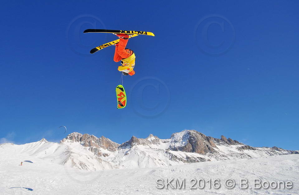 Snowkite Masters 2016 - Serre Chevalier - 05 France