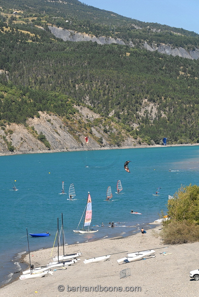 lac de serre-ponçon - hautes alpes - Fr