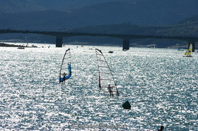 lac de Serre Ponçon-Hautes Alpes-France