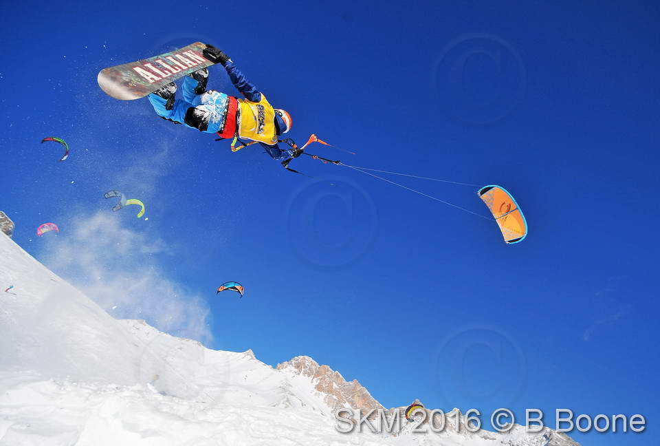 Snowkite Masters 2016 - Serre Chevalier - 05 France