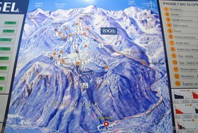 snowkite en Slovénie -Vogel