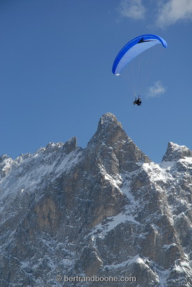 parapente a La Grave La Meije (05) France