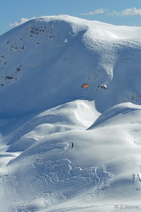 snowkite en Slovénie -Vogel - johann Civel