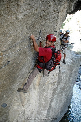 via ferrata des gorges de la Durance (05)