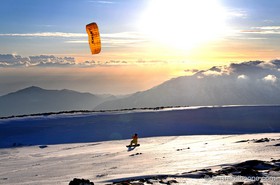 Snowkite trip en Crète