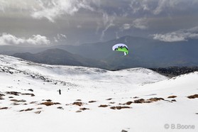 Trip Snowkite - Kitesurf en Crête (GR).Johann Civel .Psiloritis mountain