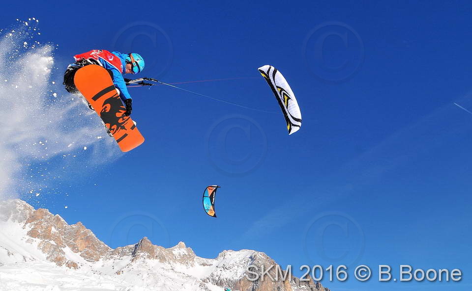 Snowkite Masters 2016 - Serre Chevalier - 05 France