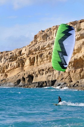 Trip Snowkite - Kitesurf en Crête (GR).Johann Civel .Matala