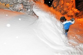 Johann Civel - Snowkite en Bosnie - Jahorina
