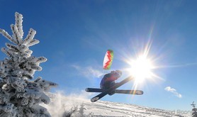 trip snowkite USA