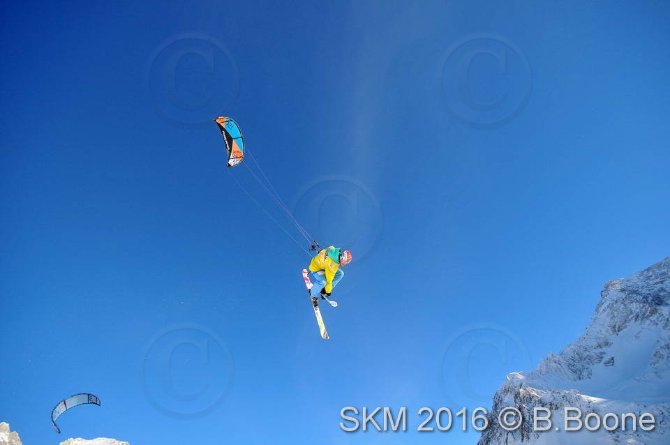 Snowkite Masters 2016 - Serre Chevalier - 05 France
