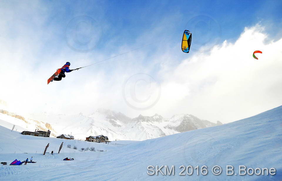 Snowkite Masters 2016 - Serre Chevalier - 05 France