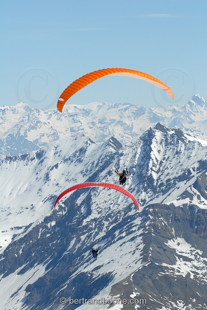 parapente a La Grave La Meije