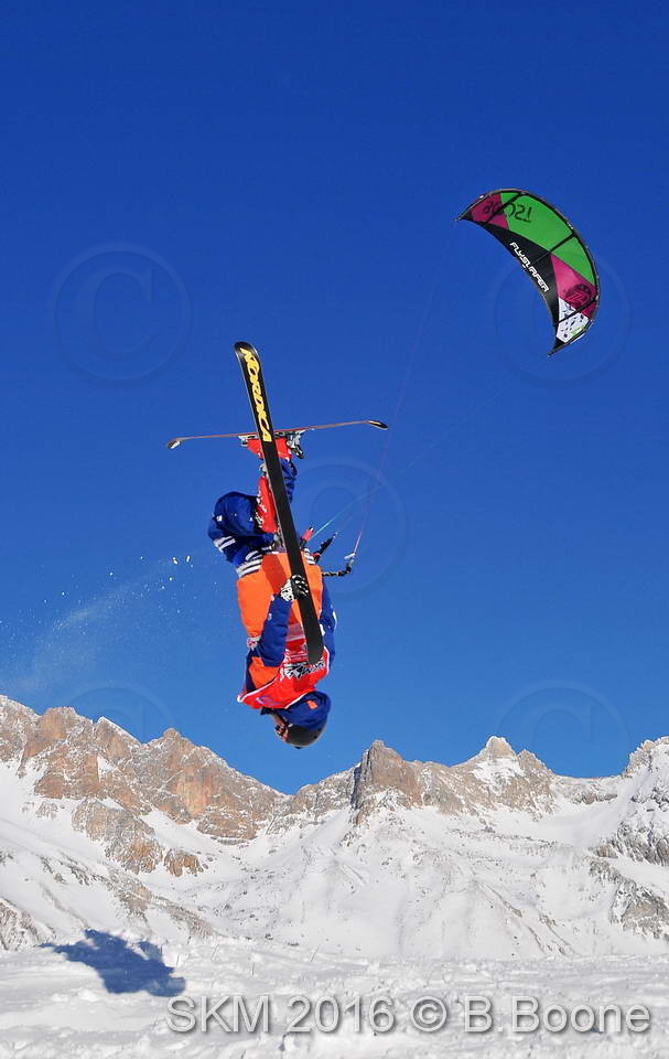 Snowkite Masters 2016 - Serre Chevalier - 05 France