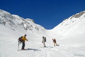 snowkite en Slovénie