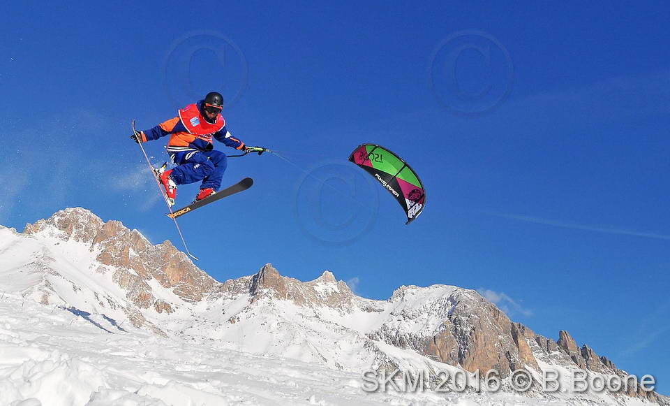 Snowkite Masters 2016 - Serre Chevalier - 05 France