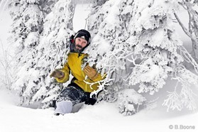 Snowkite en Bosnie - Rado