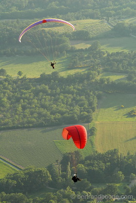 parapente dans le verdon