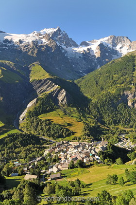 La Grave (05) et le massif de La Meije