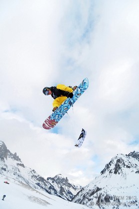 Didier Botta - Snowkite Masters 2012 - col du Lautaret (05) France