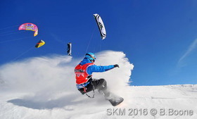 Snowkite Masters 2016 - Serre Chevalier - 05 France