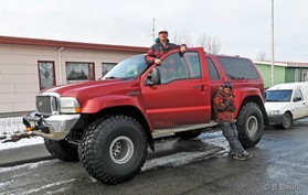 Jérome Josserand et Guillaume Chastagnol - snowkite en Islande