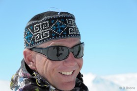 Fabio Ingrosso - snowkite a Gudauri - Georgie