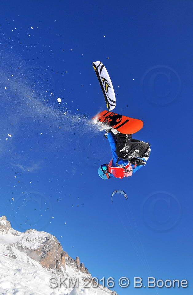 Snowkite Masters 2016 - Serre Chevalier - 05 France
