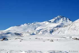 Volcano Ercyes (3916m) Turkey