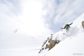 Jérome Josserand - Snowkite a Ercyes en Turquie